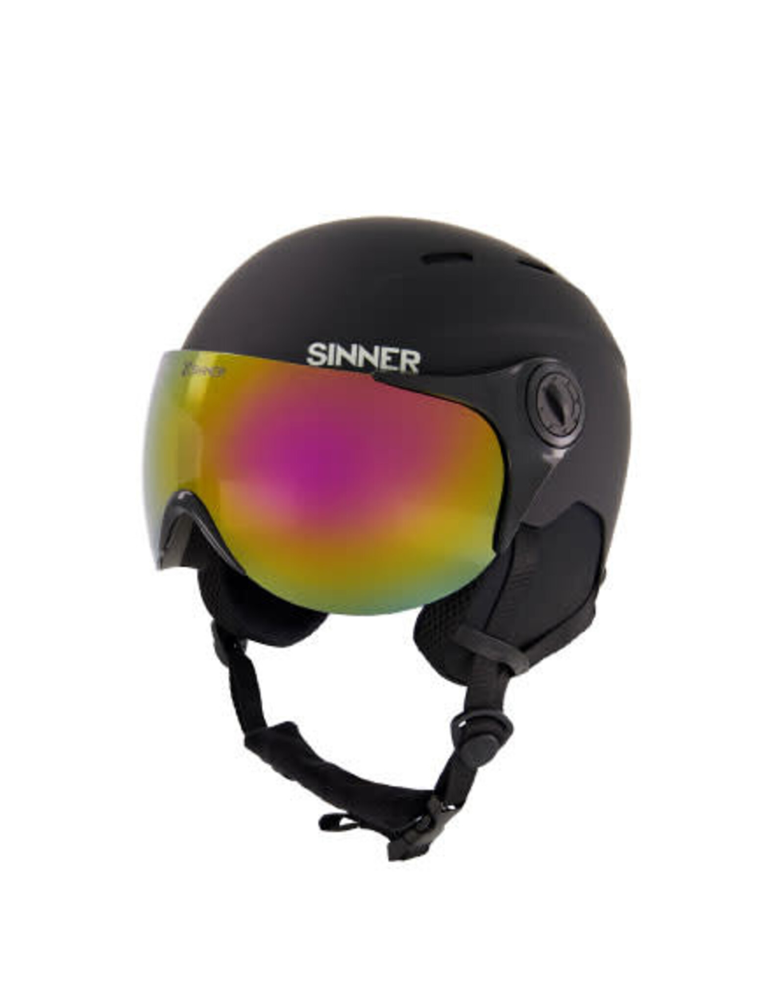 SINNER Helm Sinner Typhoon Visor Mat Black-RD