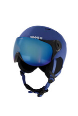 SINNER Helm Sinner Typhoon Visor Navy Blu Mr