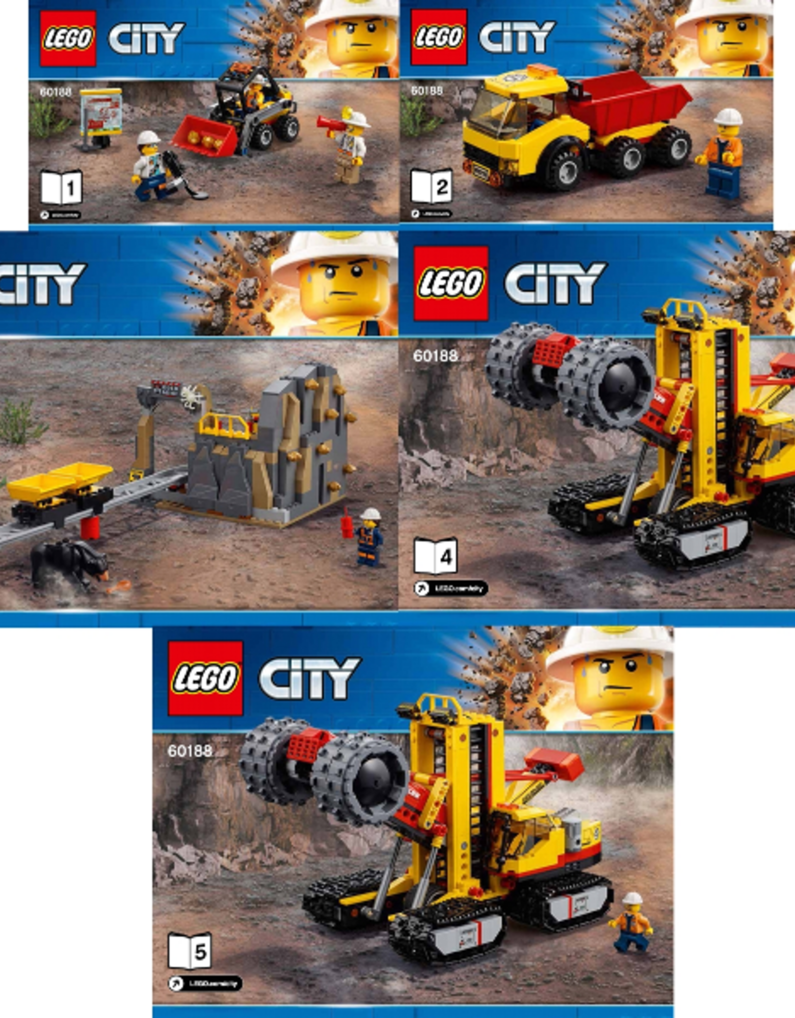 LEGO LEGO 60188 Mining Experts Site CITY