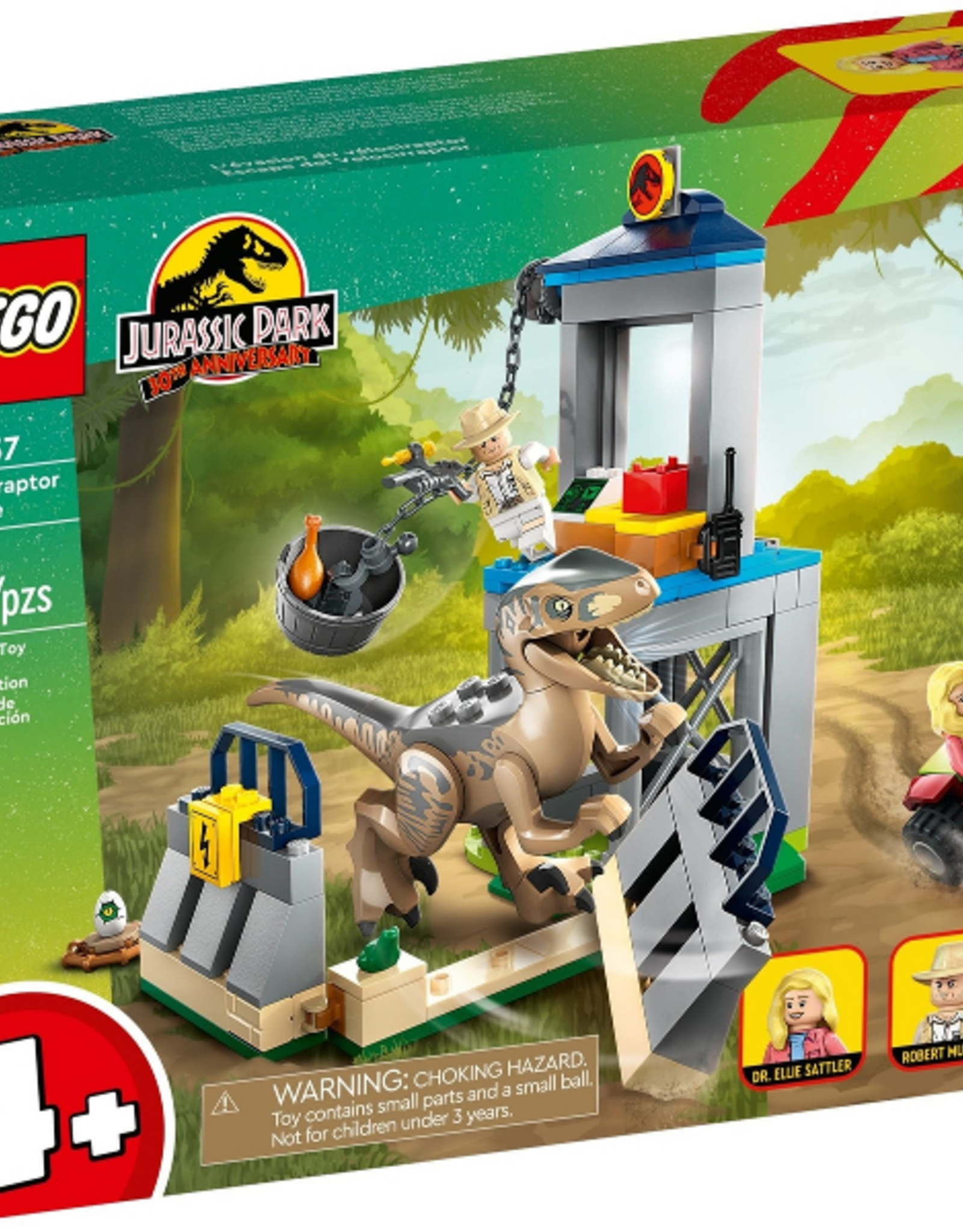 LEGO LEGO 76957 Velociraptor Escape Jurassic World