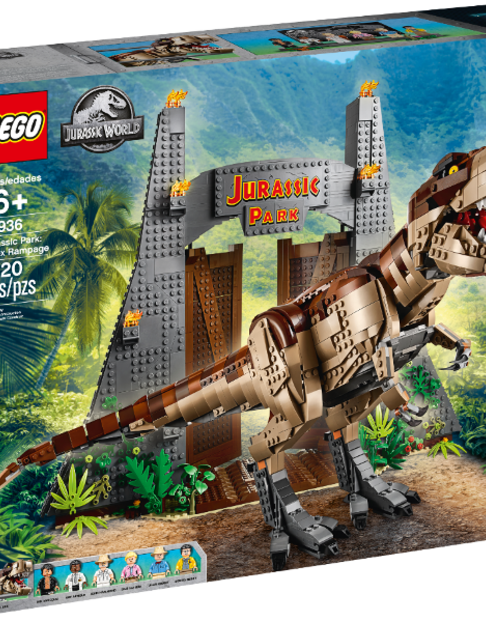 LEGO LEGO 75936 Jurassic Park: T. rex Rampage JURASSIC WORLD