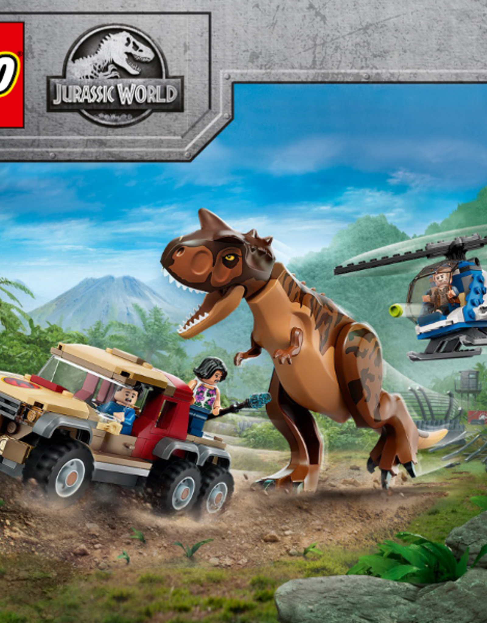 LEGO LEGO 76941 Carnotaurus Dinosaur Chase Jurassic World