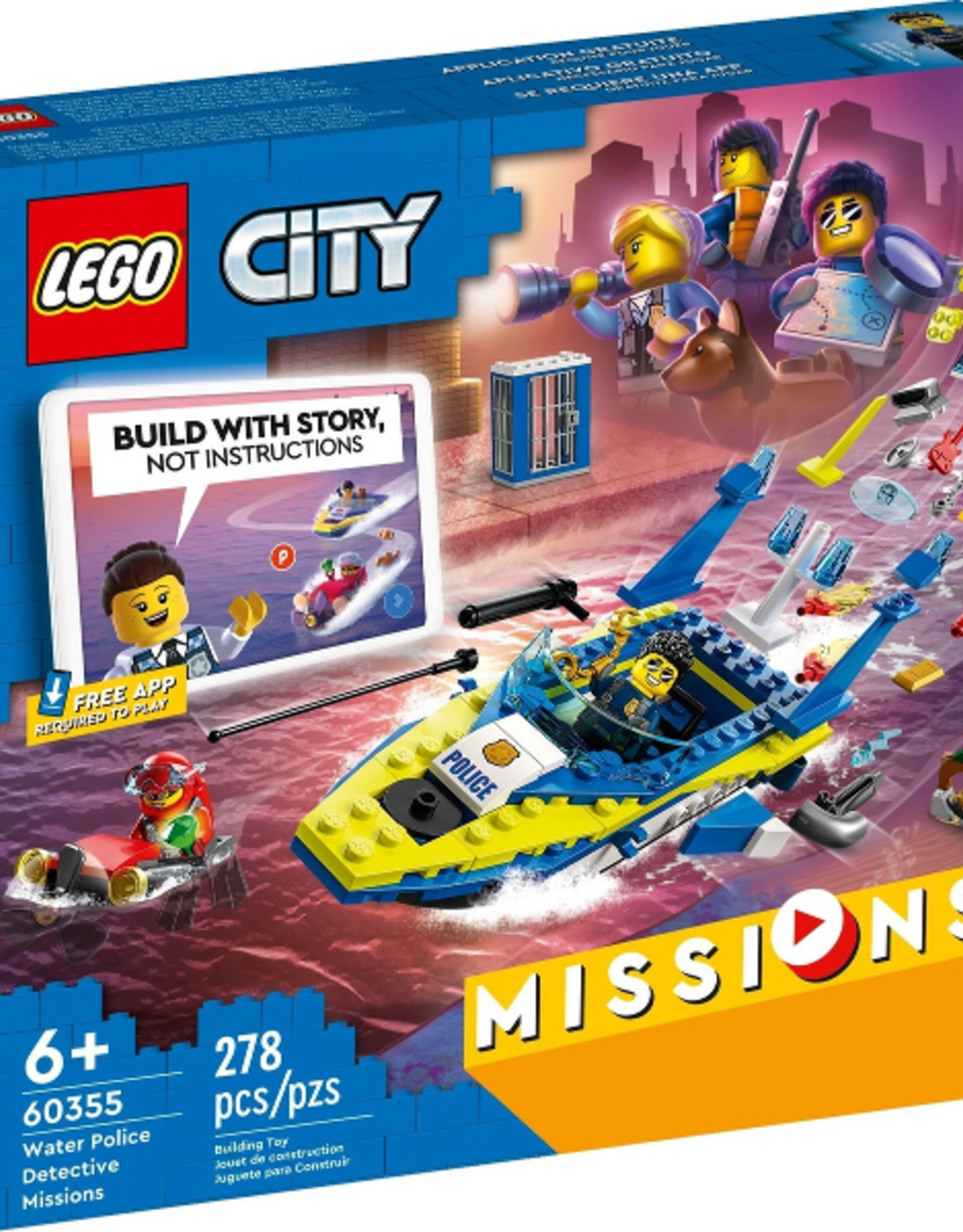 LEGO LEGO 60355 Water Police Detective Missions CITY
