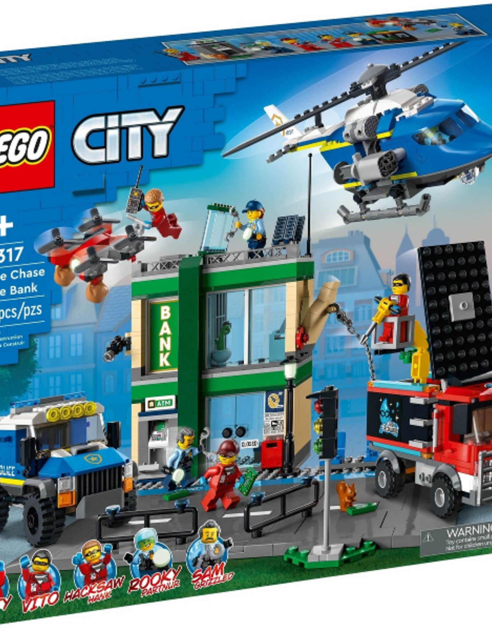 LEGO LEGO 60317 Police Chase at the Bank CITY