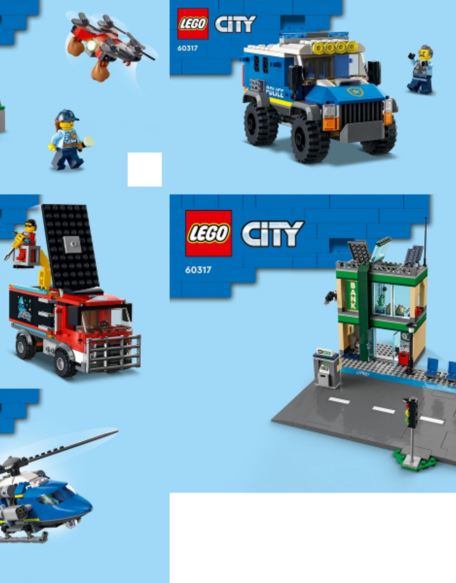 LEGO LEGO 60317 Police Chase at the Bank CITY
