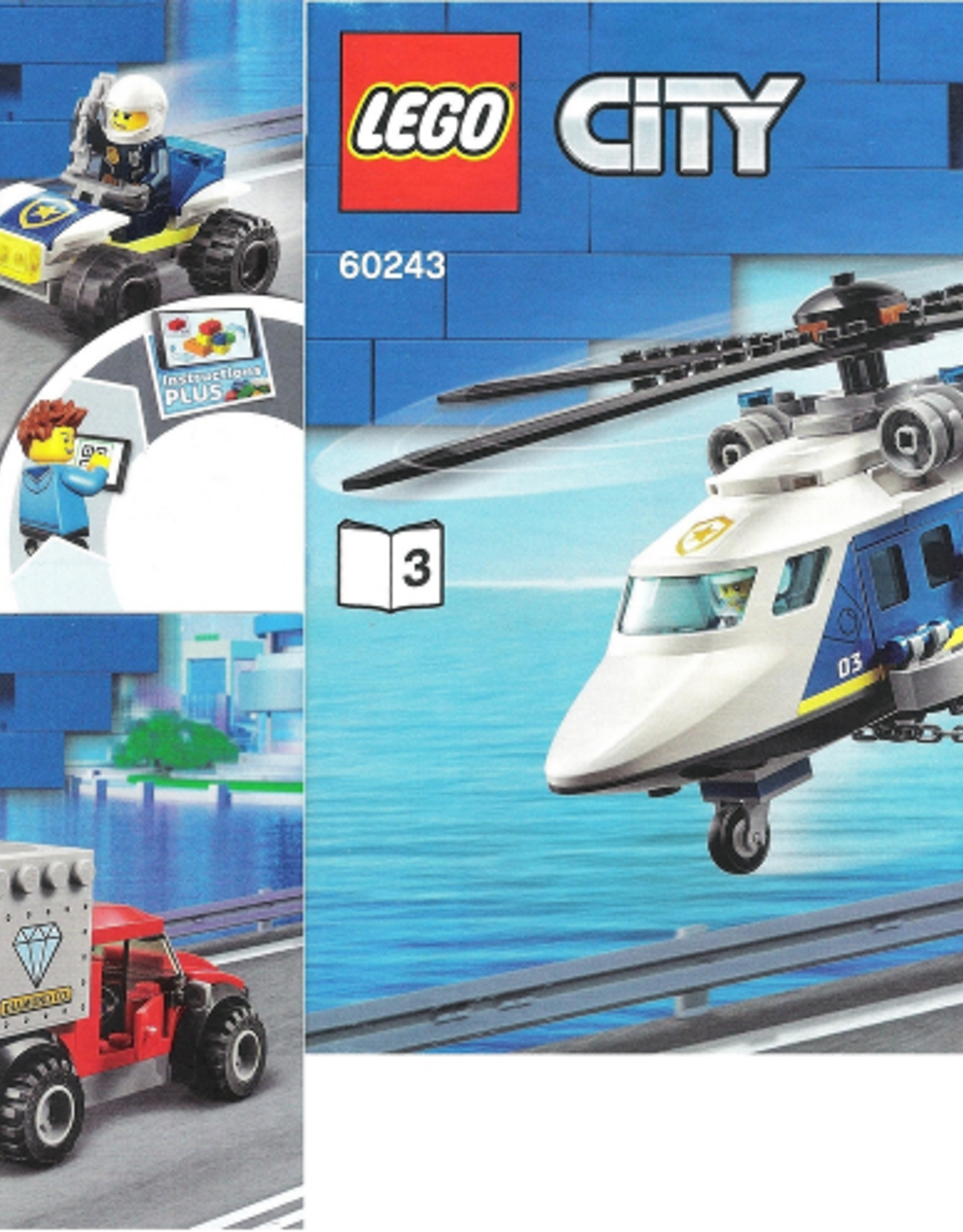 LEGO LEGO 60243 Police Helicopter Chase CITY