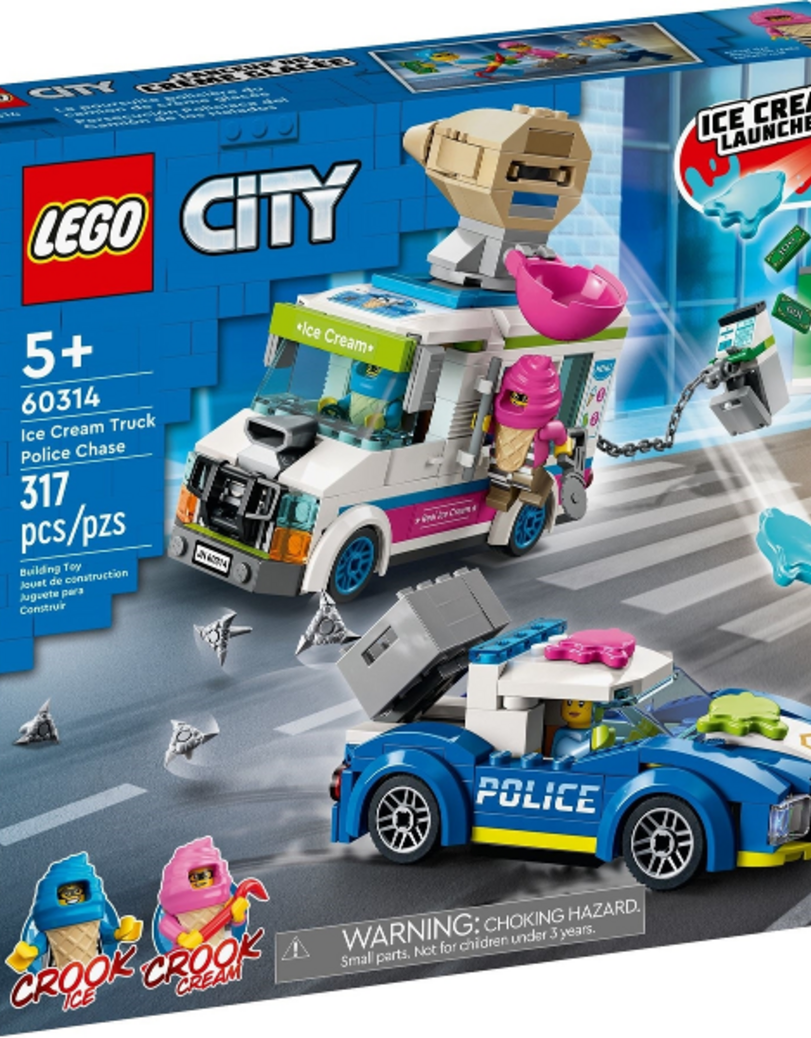 LEGO LEGO 60314 Ice Cream Truck Police Chase CITY