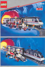 LEGO LEGO 4558 Metroliner, zonder Doos, Met Boekje
