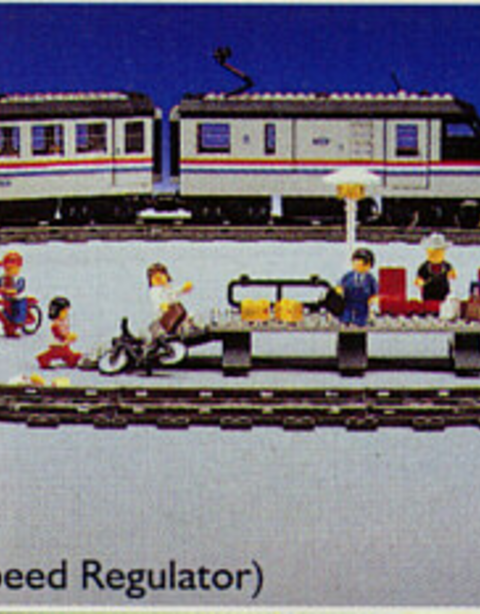 LEGO LEGO 4558 Metroliner, zonder Doos, Met Boekje