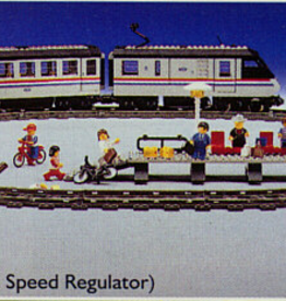 LEGO 4558 Metroliner, zonder Doos, Met Boekje