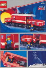 LEGO LEGO 4551 Crocodile Locomotive, zonder Doos, Met Boekje