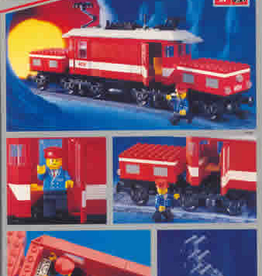 LEGO 4551 Crocodile Locomotive, zonder Doos, Met Boekje