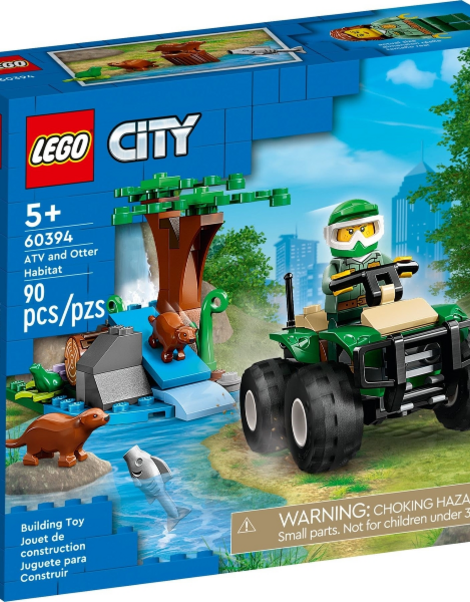 LEGO LEGO 60394 ATV and Otter Habitat CITY