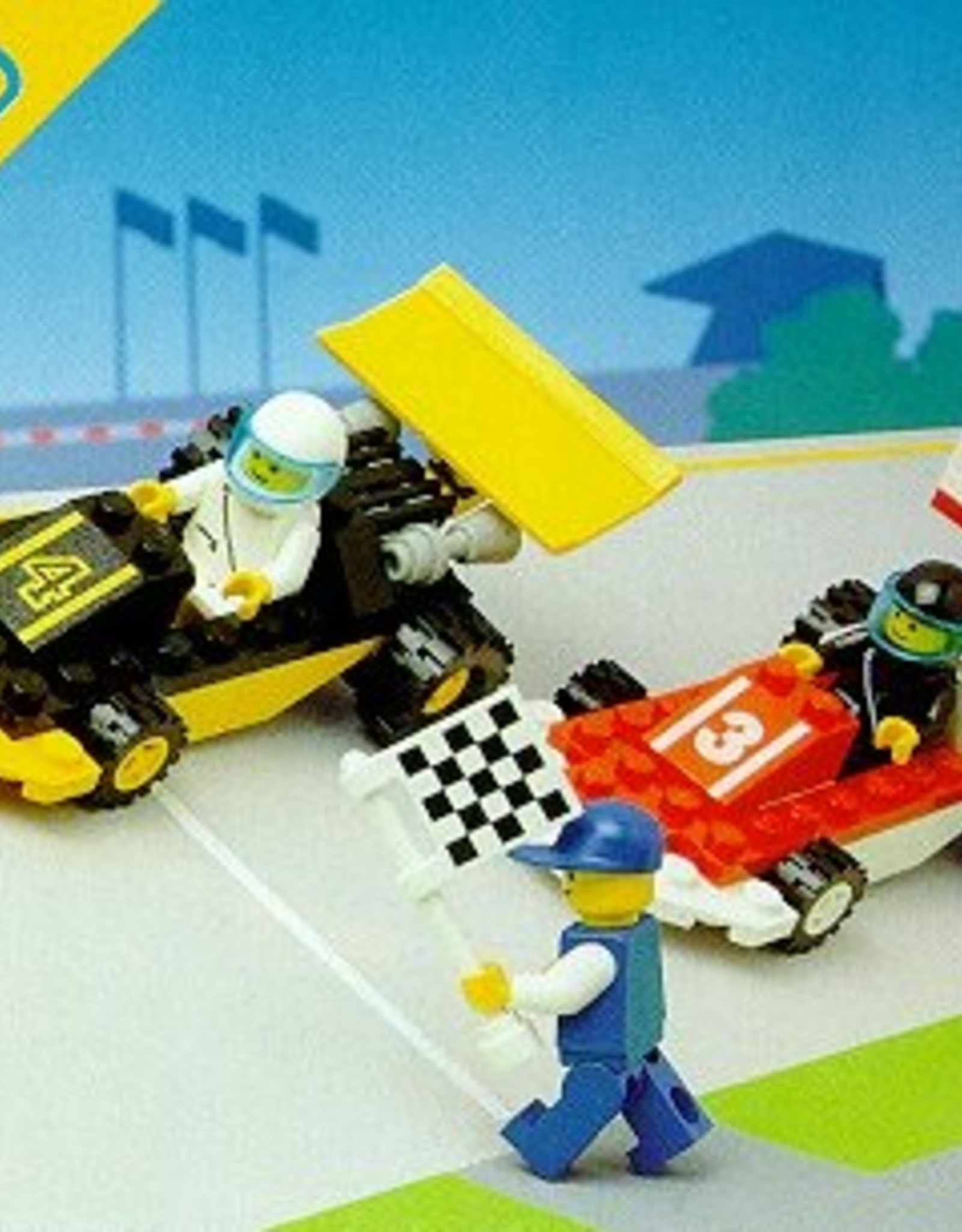 LEGO LEGO 1665 Dual FX Racers, zonder Doos, Met Boekje