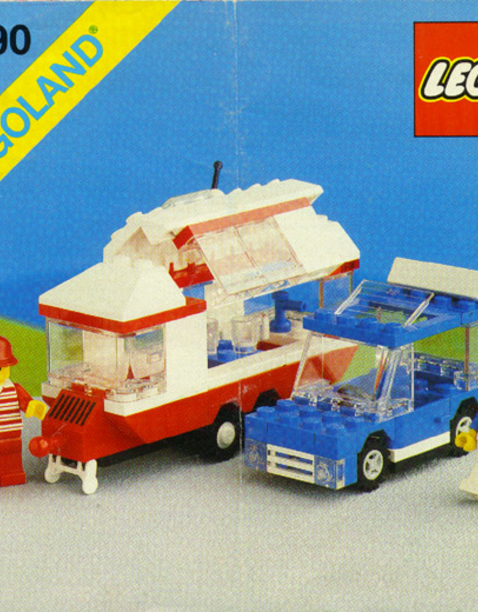 LEGO LEGO 6590 Vacation Camper, zonder Doos, Met Boekje