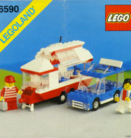 LEGO 6590 Vacation Camper, zonder Doos, Met Boekje
