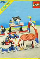 LEGO LEGO 6381 Motor Speedway, zonder Doos, Met Boekje