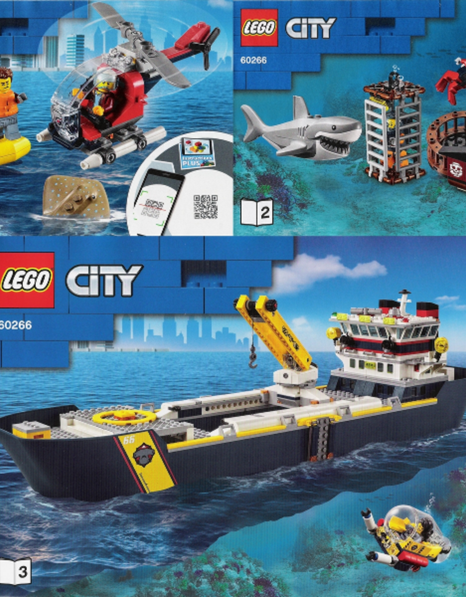 LEGO LEGO 60266 Ocean Exploration Ship CITY