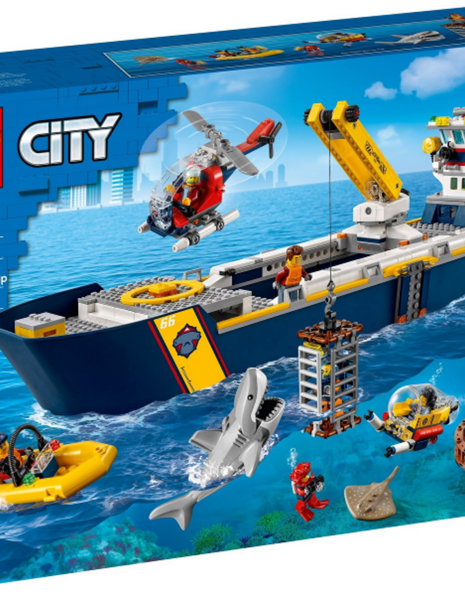 LEGO LEGO 60266 Ocean Exploration Ship CITY