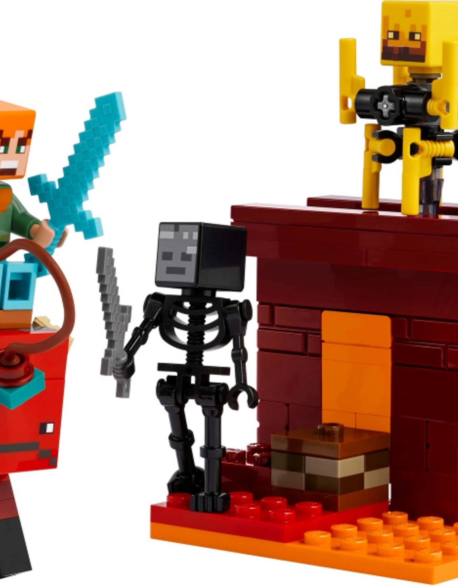 LEGO LEGO 21266 The Nether Lava Battle MINECRAFT