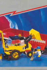 LEGO Lego 4543 Railroad Tractor Flatbed Zonder doos met Boekje Gebruikt