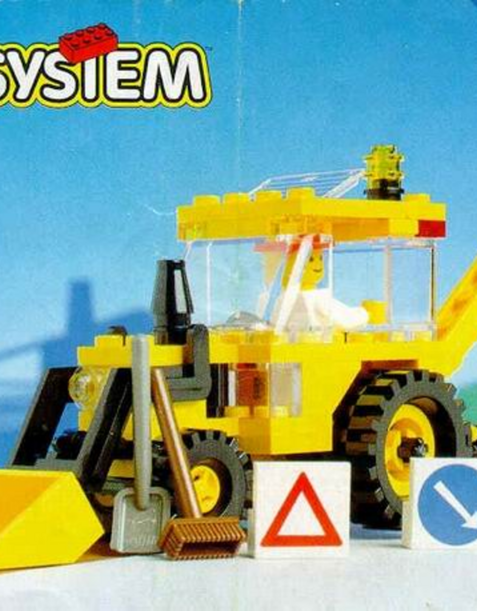 LEGO Lego 6662 Backhoe, Zonder doos met Boekje Gebruikt