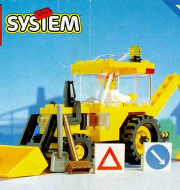 LEGO 6662 Backhoe, Zonder doos met Boekje Gebruikt