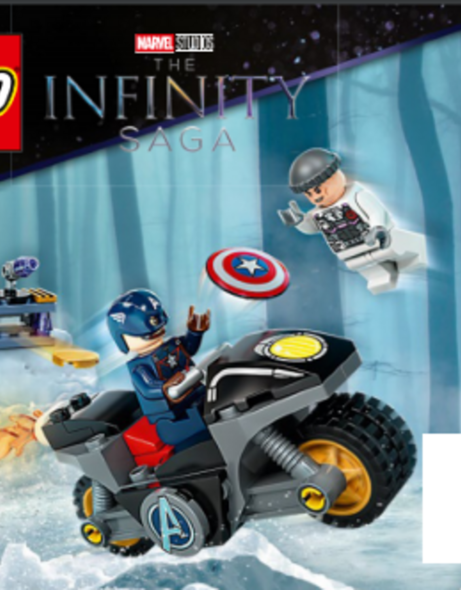 LEGO LEGO 76189 Captain America and Hydra Face-Off SUPER HEROES