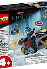 LEGO LEGO 76189 Captain America and Hydra Face-Off SUPER HEROES