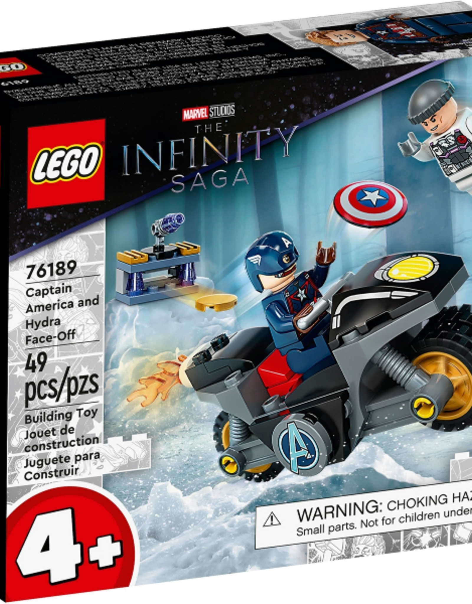 LEGO LEGO 76189 Captain America and Hydra Face-Off SUPER HEROES