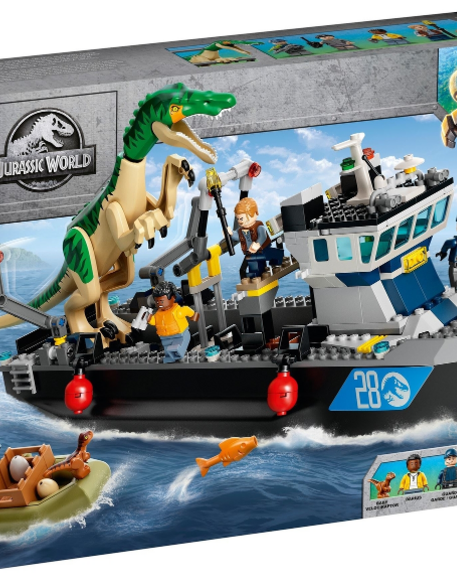 LEGO LEGO 76942 Baryonyx Dinosaur Boat Escape Jurassic World