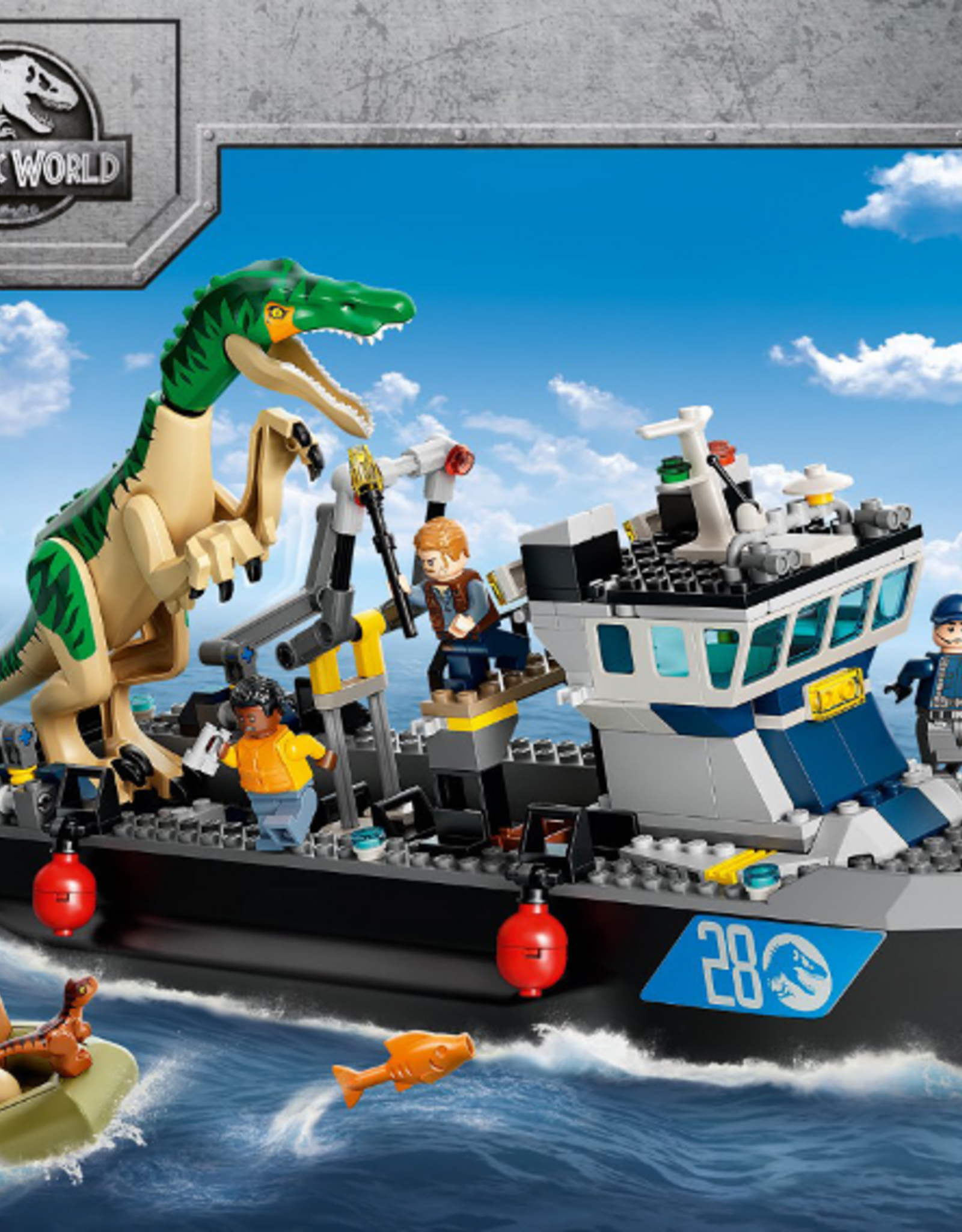 LEGO LEGO 76942 Baryonyx Dinosaur Boat Escape Jurassic World