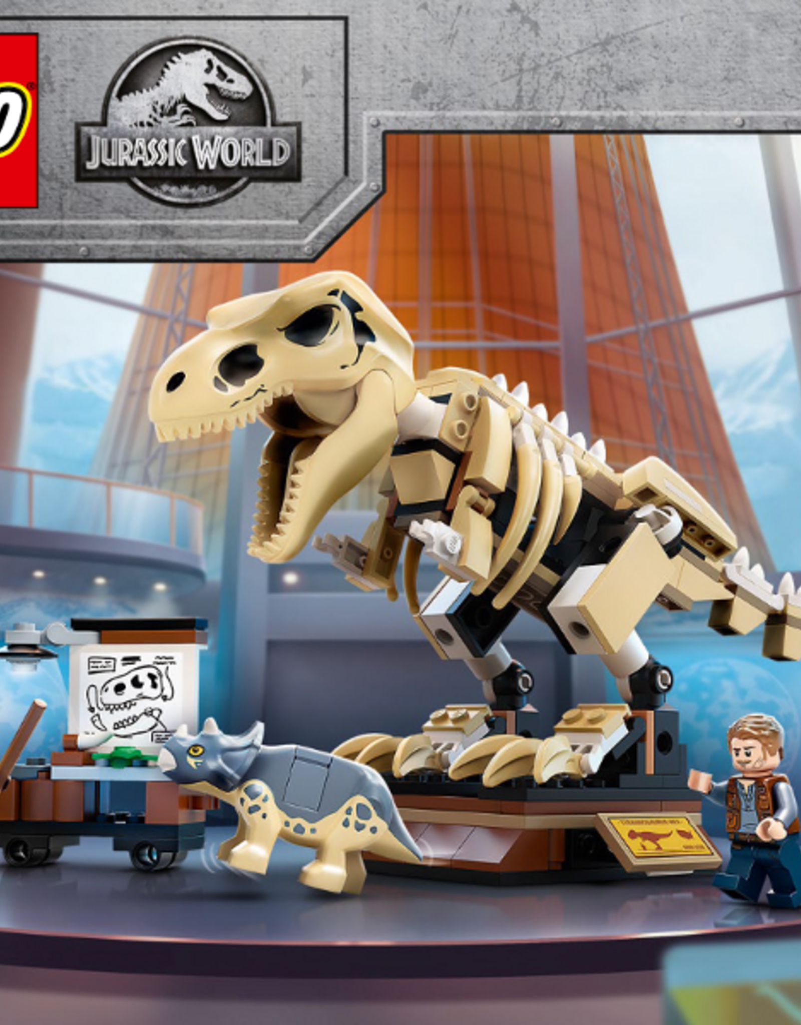 LEGO LEGO 76940 T. rex Dinosaur Fossil Exhibition Jurassic World