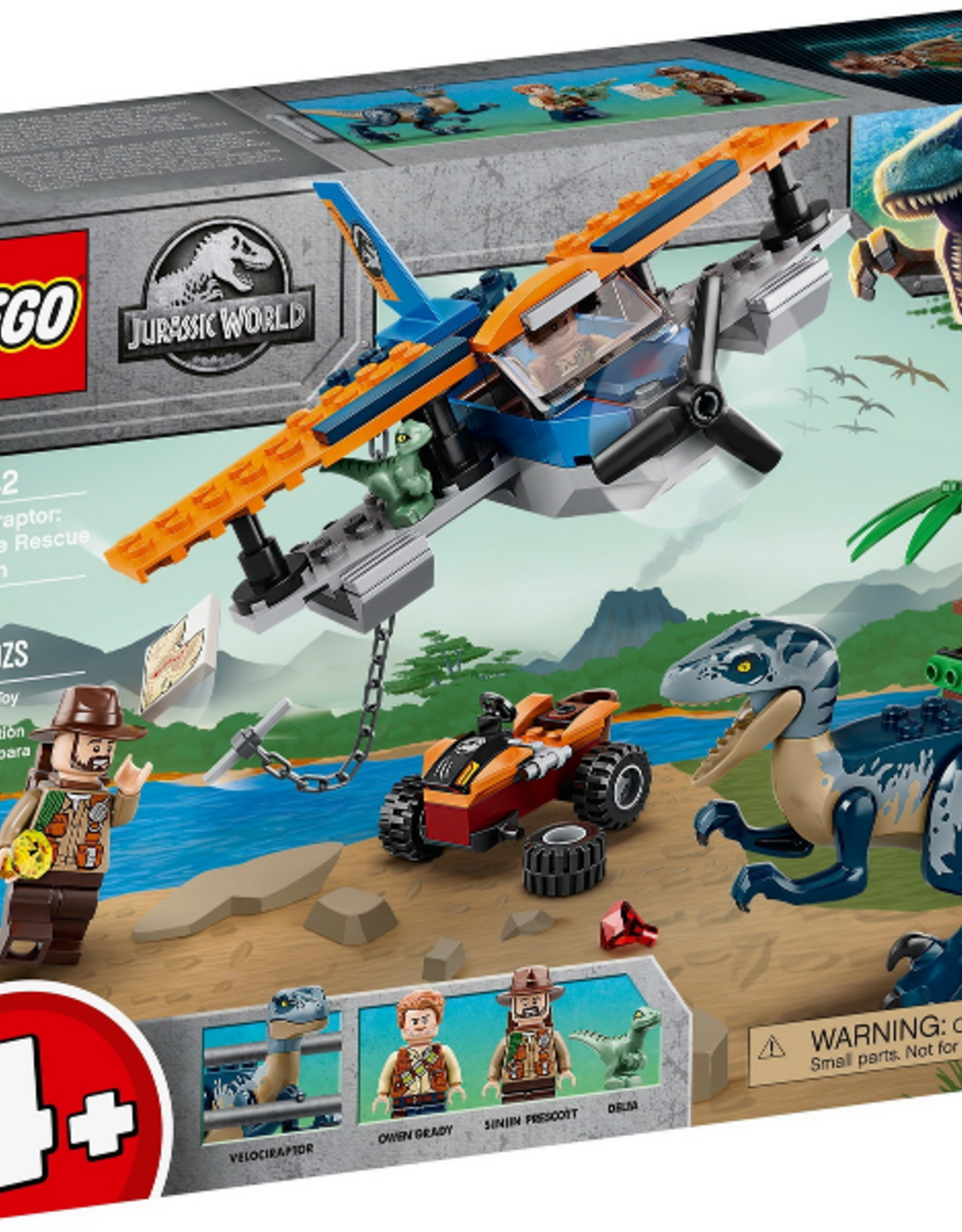 LEGO LEGO 75942 Velociraptor: Biplane Rescue Mission Jurassic World