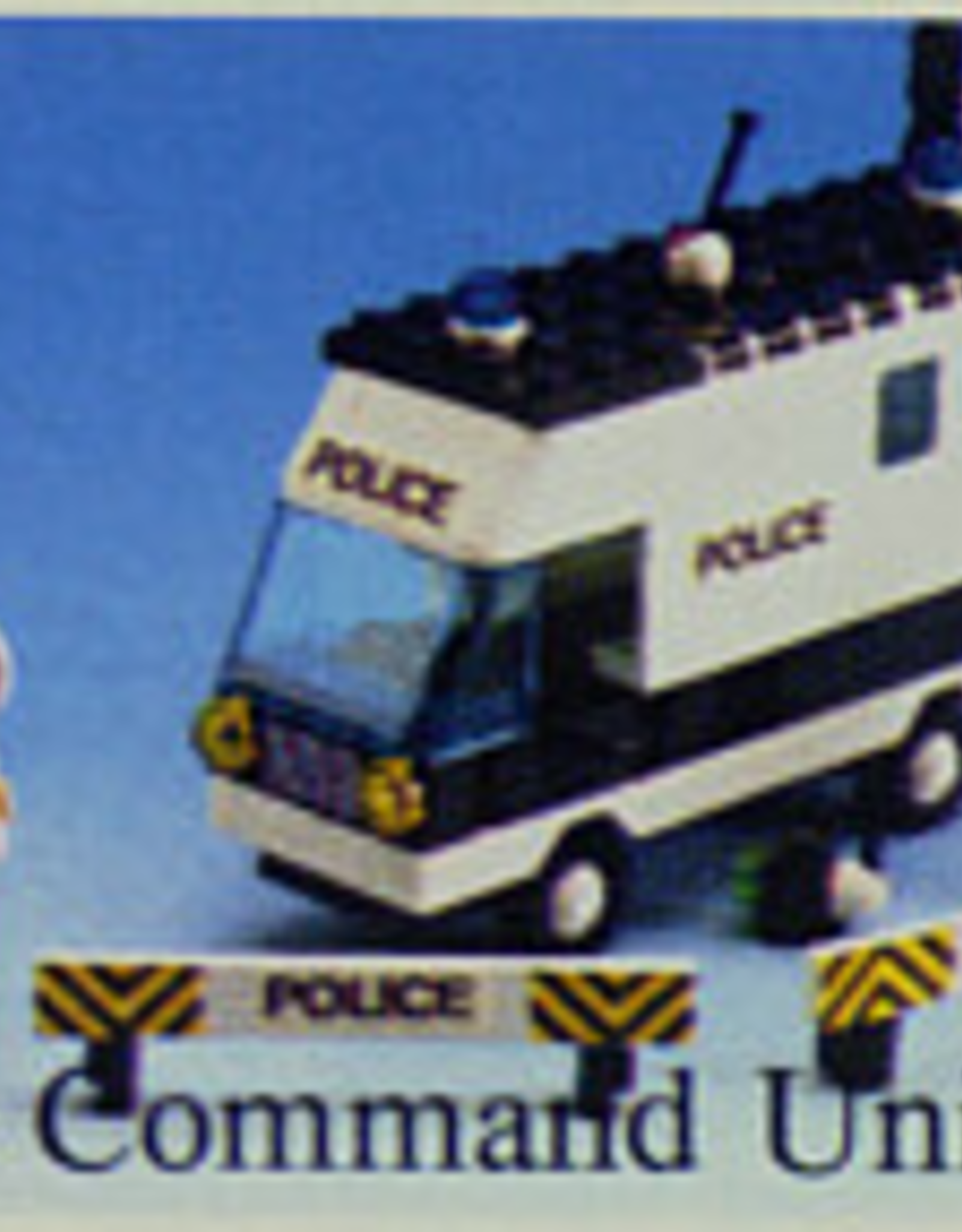 LEGO LEGO 6676 Mobile Command Unit LEGOLAND Zonder doos Met Boekje Gebruikt