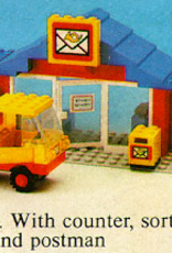 LEGO LEGO 6362 Post Office LEGOLAND Zonder doos Met Boekje Gebruikt
