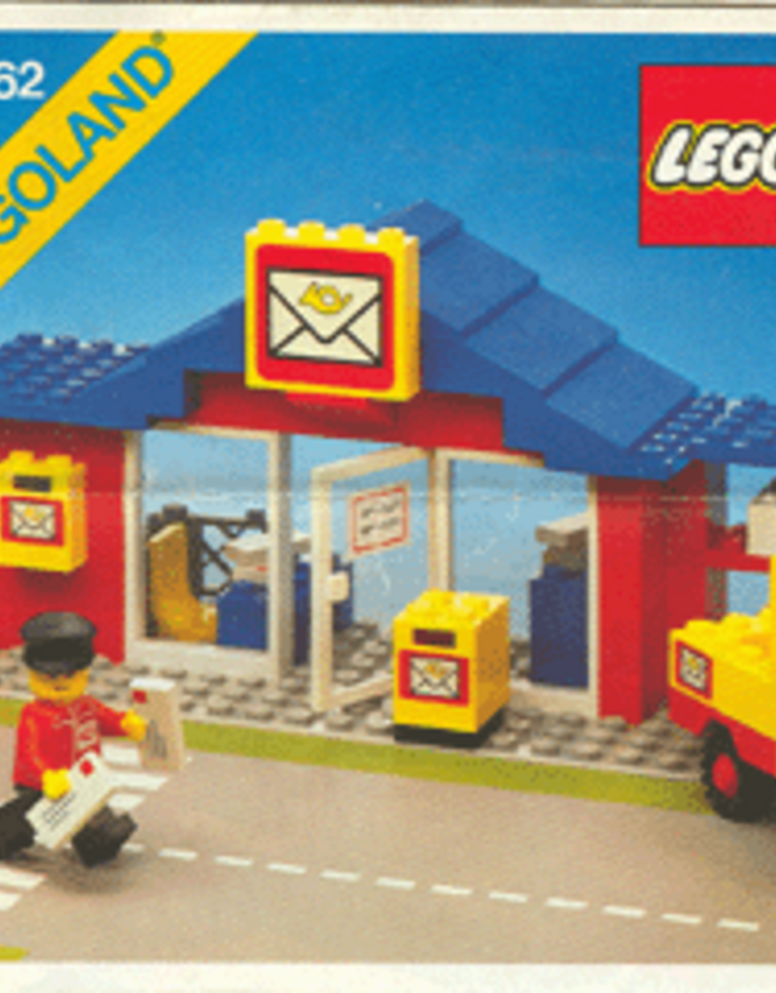 LEGO LEGO 6362 Post Office LEGOLAND Zonder doos Met Boekje Gebruikt