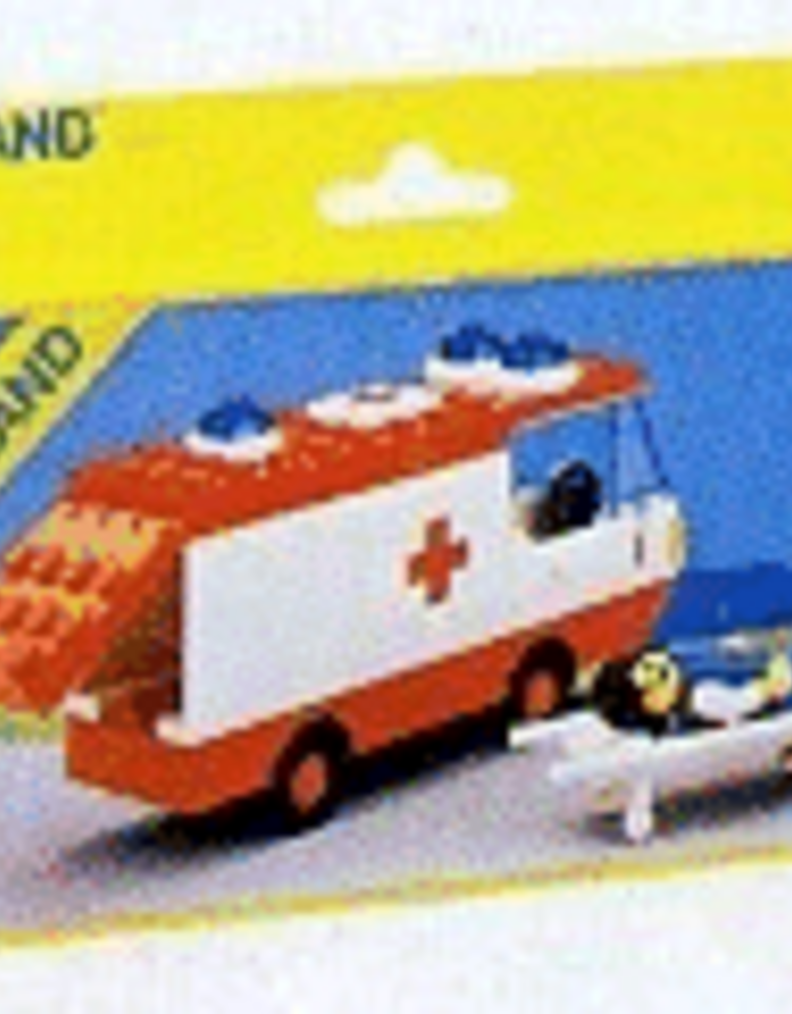LEGO LEGO 6688 Ambulance LEGOLAND Zonder doos Met Boekje Gebruikt