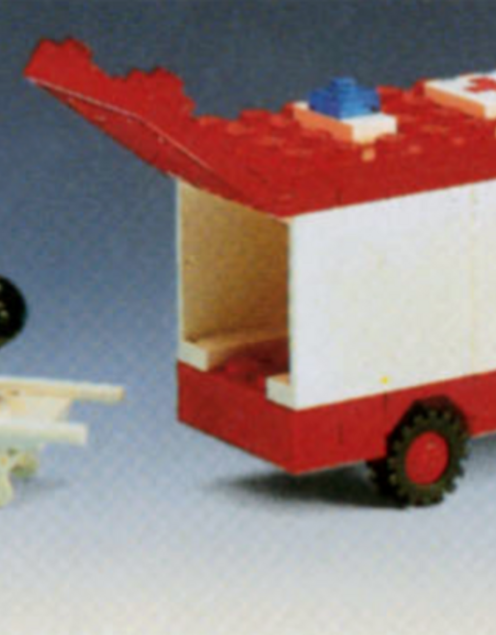 LEGO LEGO 6688 Ambulance LEGOLAND Zonder doos Met Boekje Gebruikt