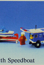 LEGO LEGO 6698 RV with Speedboat LEGOLAND Zonder doos Met Boekje Gebruikt