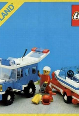 LEGO LEGO 6698 RV with Speedboat LEGOLAND Zonder doos Met Boekje Gebruikt