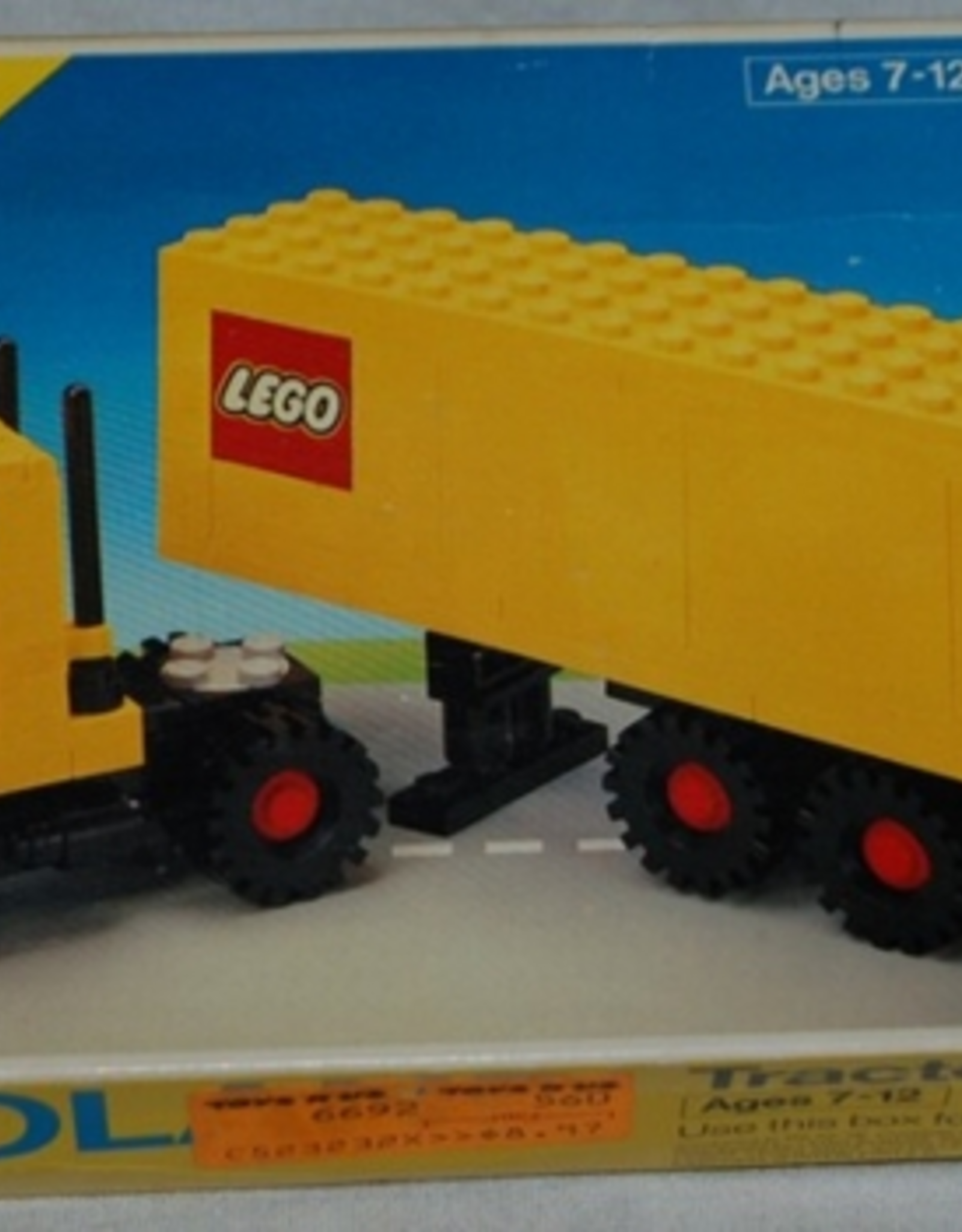 LEGO LEGO 6692 Tractor Trailer LEGOLAND Zonder doos Met Boekje Gebruikt
