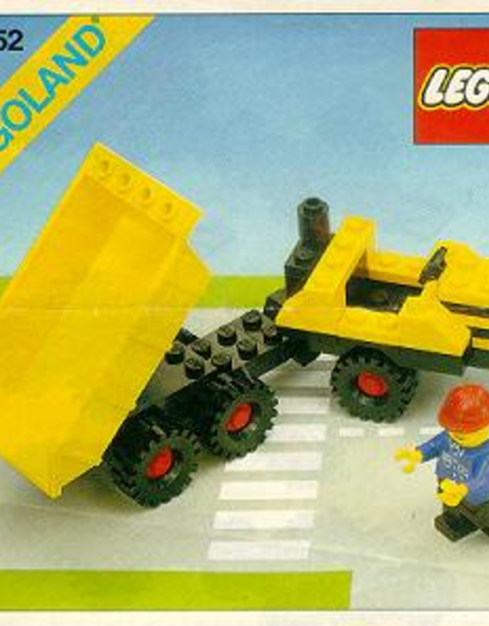 LEGO LEGO 6652 Construction Truck LEGOLAND Zonder doos Met Boekje Gebruikt