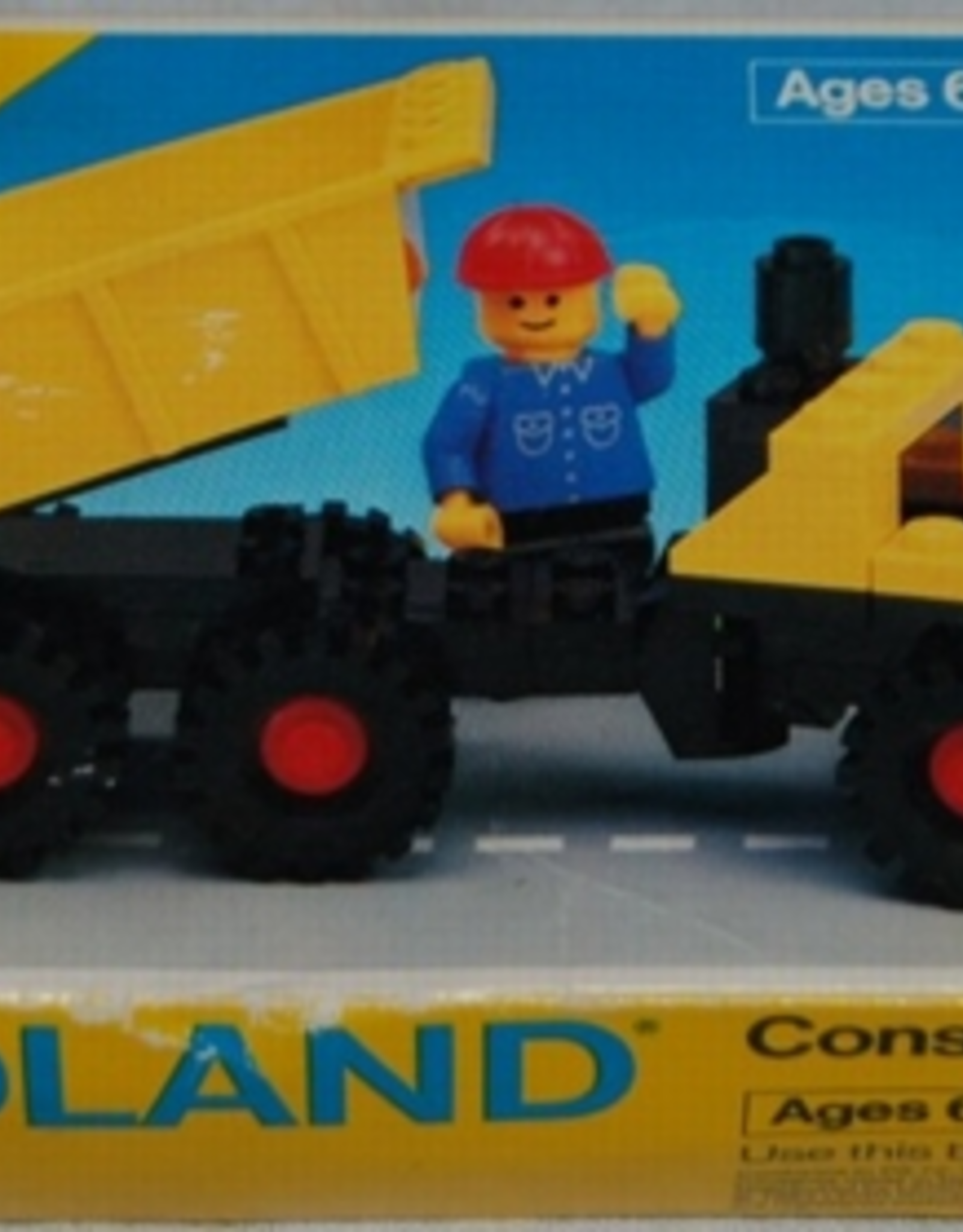 LEGO LEGO 6652 Construction Truck LEGOLAND Zonder doos Met Boekje Gebruikt