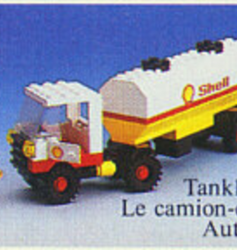 LEGO 6695 Shell Tanker LEGOLAND Zonder doos Met Boekje Gebruikt