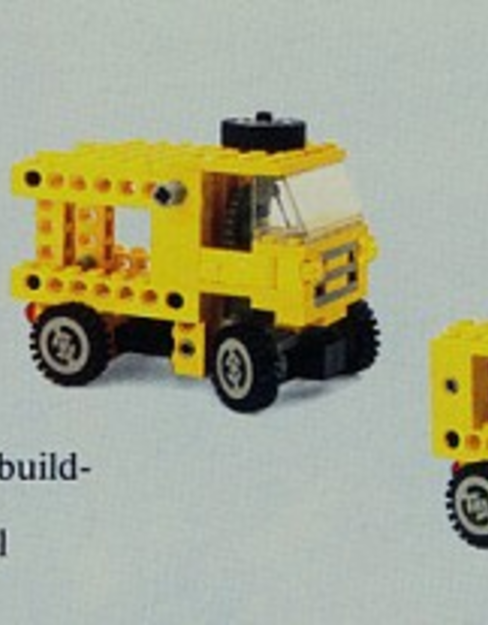LEGO LEGO 8020 Building Set TECHNIC Zonder doos Met Boekje Gebruikt