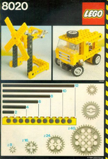 LEGO LEGO 8020 Building Set TECHNIC Zonder doos Met Boekje Gebruikt
