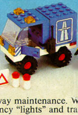 LEGO LEGO 6653 Highway Emergency Van LEGOLAND Zonder doos Met Boekje Gebruikt