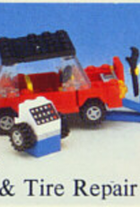 LEGO LEGO 6655 Auto & Tire Repair LEGOLAND Zonder doos Met Boekje Gebruikt