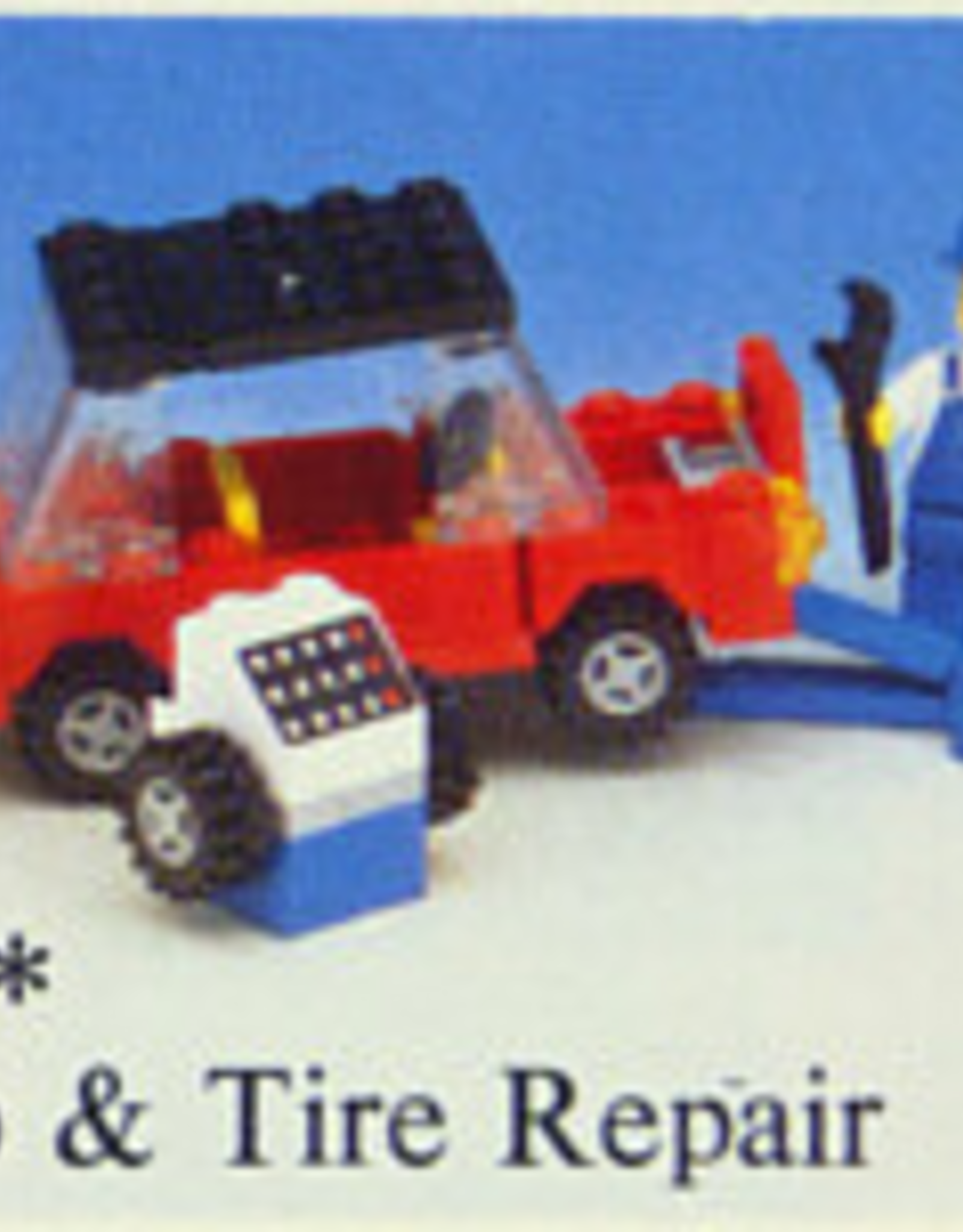 LEGO LEGO 6655 Auto & Tire Repair LEGOLAND Zonder doos Met Boekje Gebruikt